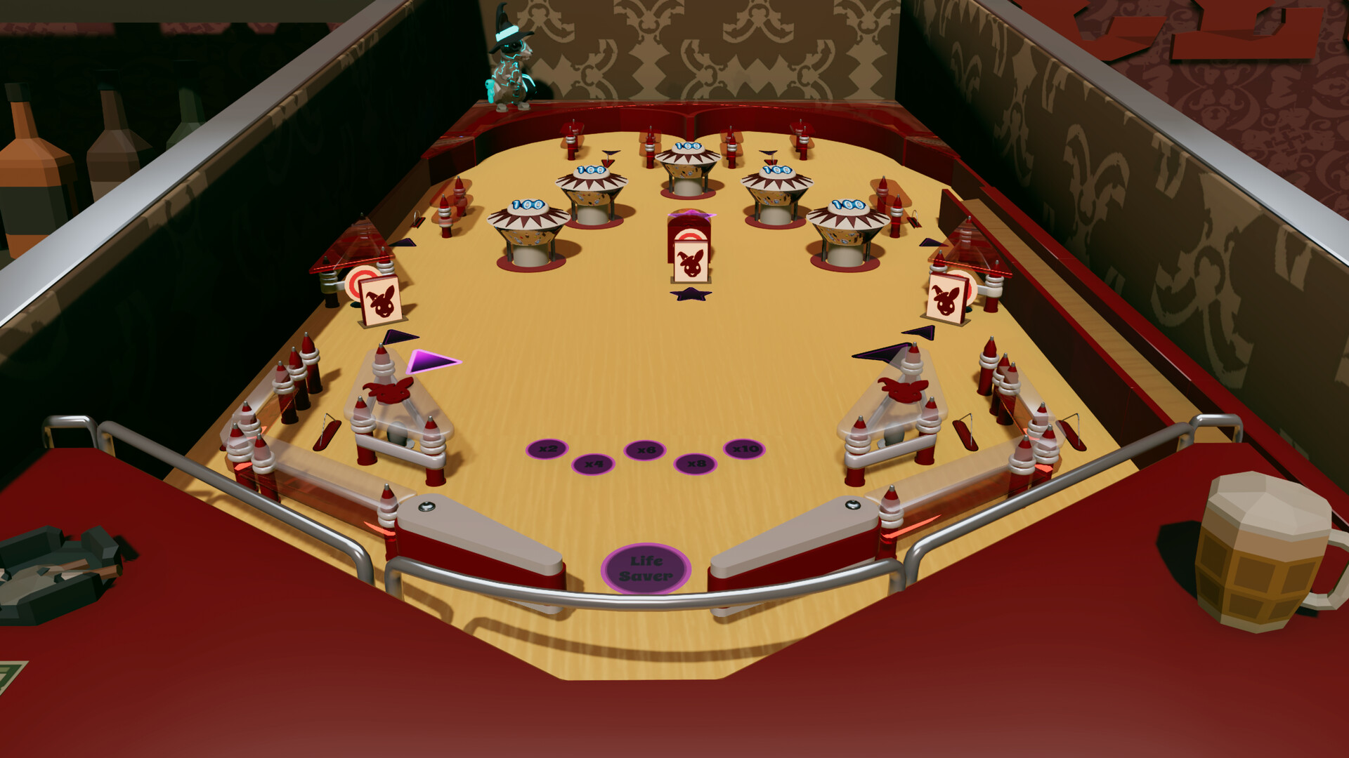 Roxy Raccoon's Pinball Panic - Retro Revival screenshot screenshot 0