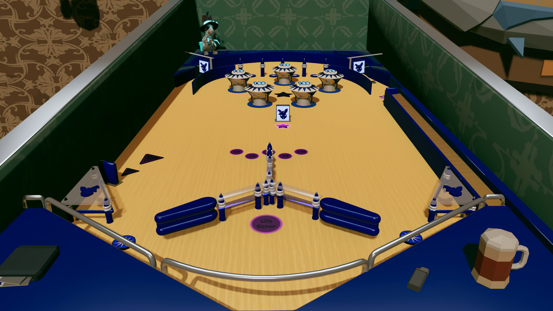 Roxy Raccoon's Pinball Panic - Retro Revival screenshot screenshot 2