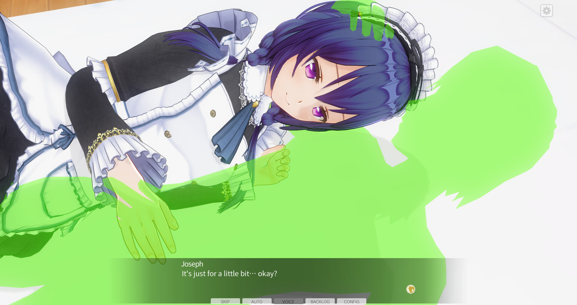 CUSTOM ORDER MAID 3D2 Quiet and love to be pampered, Bookworm GP-01fb #0