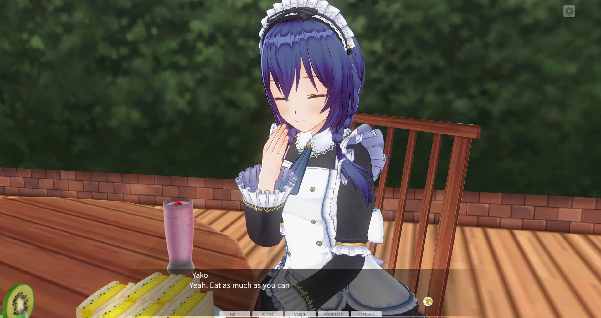 CUSTOM ORDER MAID 3D2 Quiet and love to be pampered, Bookworm GP-01fb #2