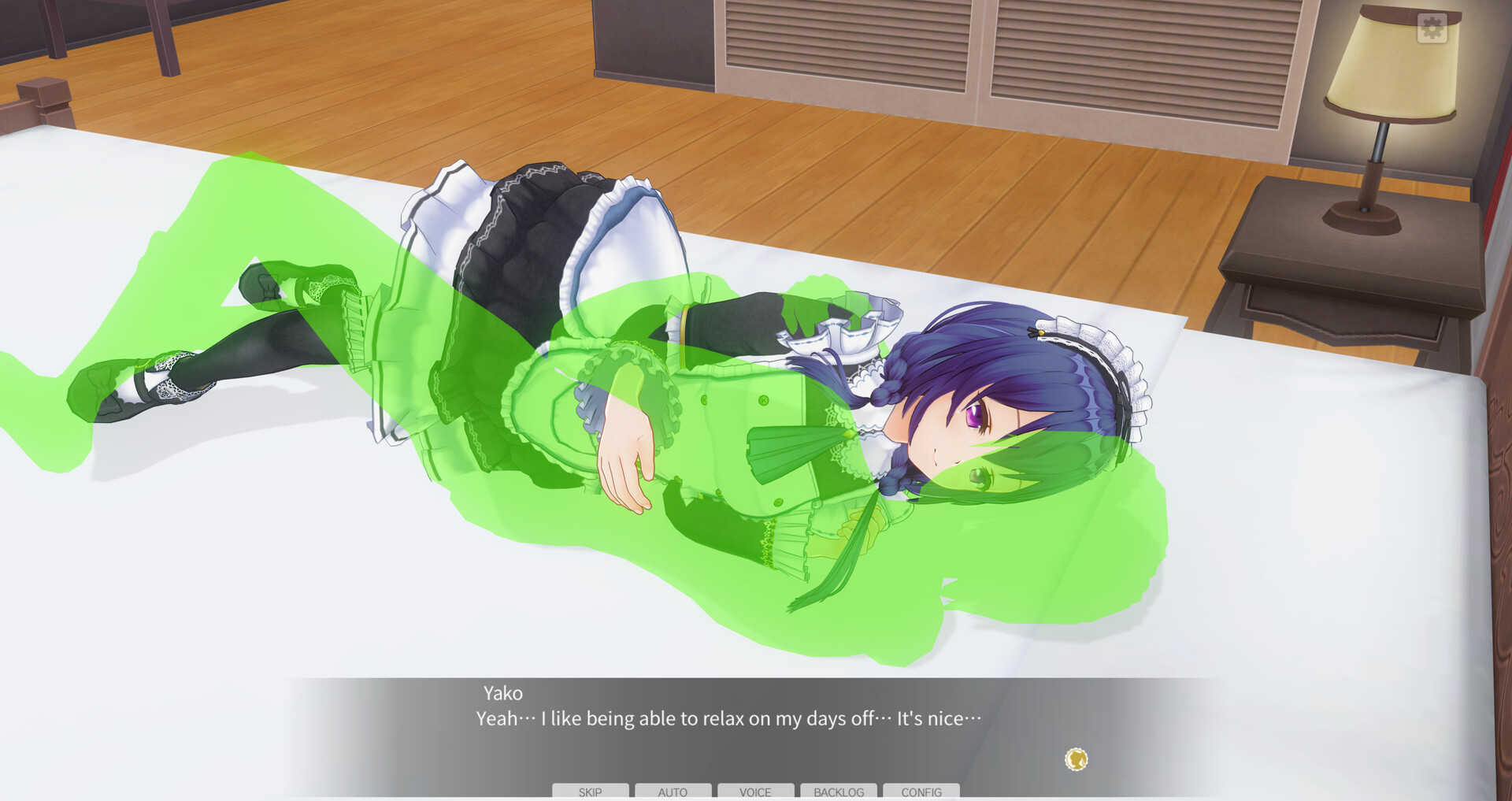 CUSTOM ORDER MAID 3D2 Quiet and love to be pampered, Bookworm GP-02 #5