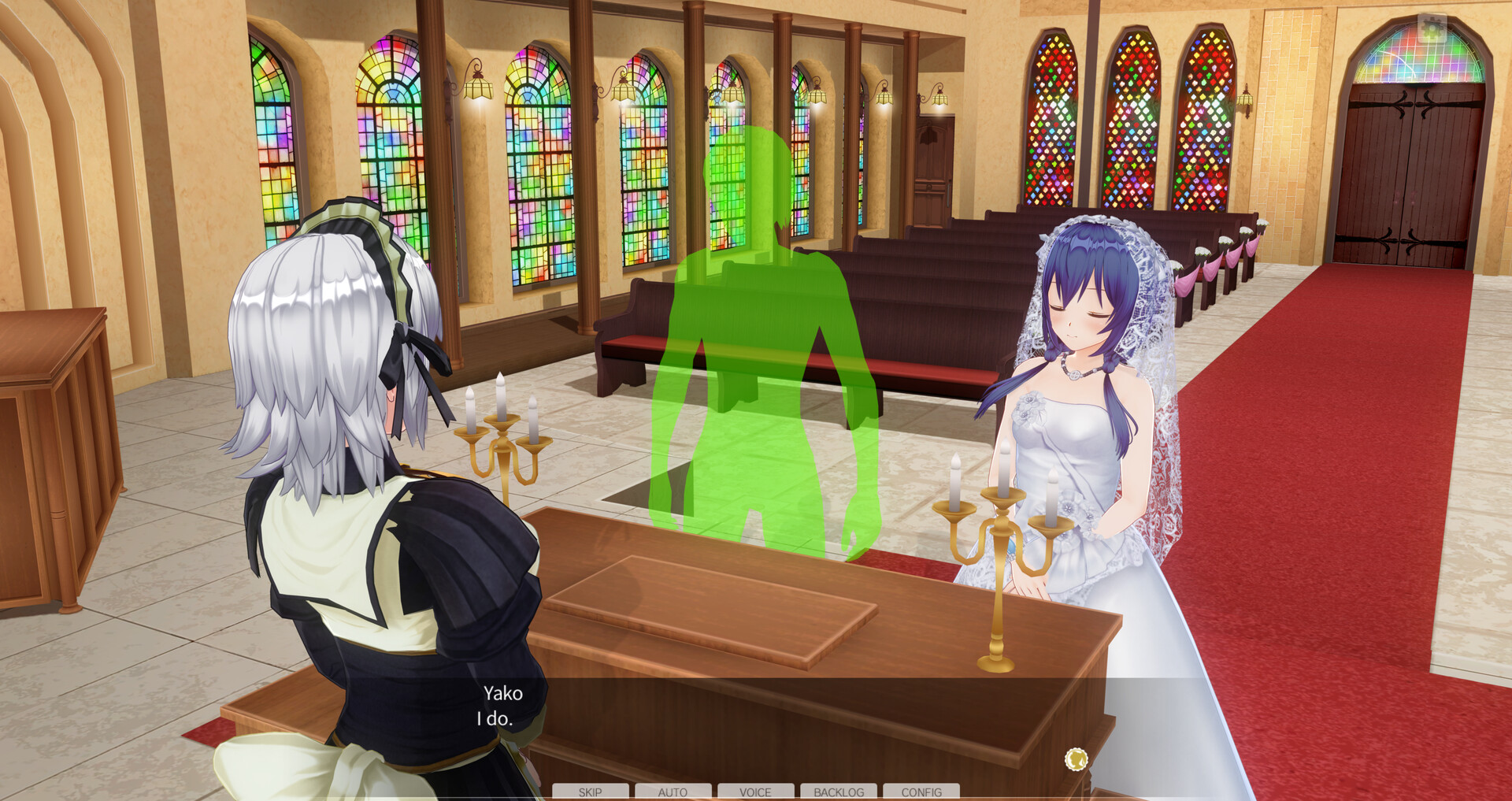 CUSTOM ORDER MAID 3D2 Quiet and love to be pampered, Bookworm GP-02 #3