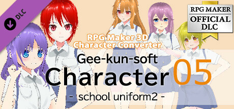 RPG Maker 3D Character Converter - Gee-kun-soft character 05 school uniform 2