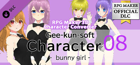 RPG Maker 3D Character Converter - Gee-kun-soft character 08 bunny girl