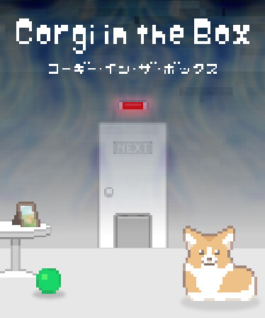 Corgi in the Box