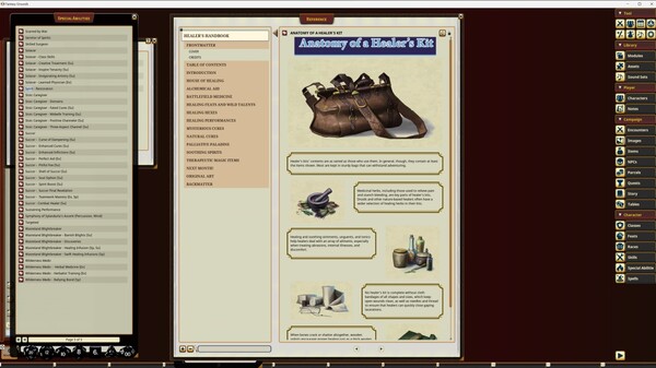 Fantasy Grounds - Pathfinder RPG - Pathfinder Companion: Healer's Handbook