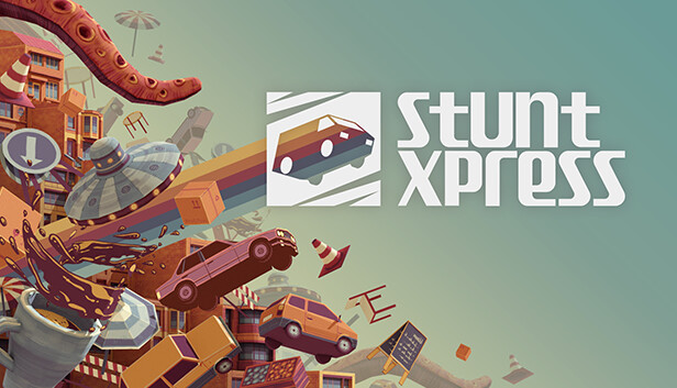 Capsule Grafik von "Stunt Xpress", das RoboStreamer für seinen Steam Broadcasting genutzt hat.