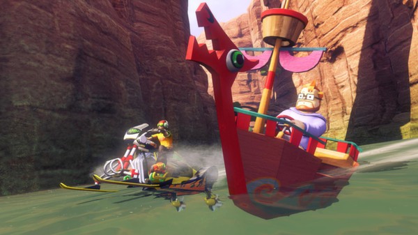 скриншот Sonic and All-Stars Racing Transformed - Yogscast DLC 4