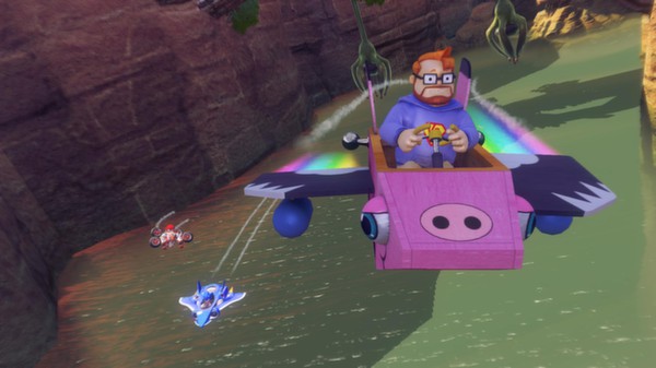 скриншот Sonic and All-Stars Racing Transformed - Yogscast DLC 3