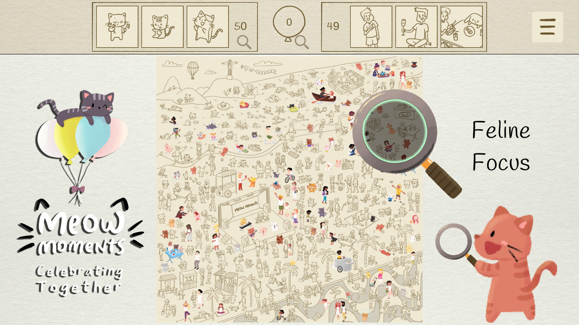 Meow Moments: Celebrating Together #3