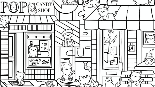 100 Tokyo Cats - Artbook screenshot 9