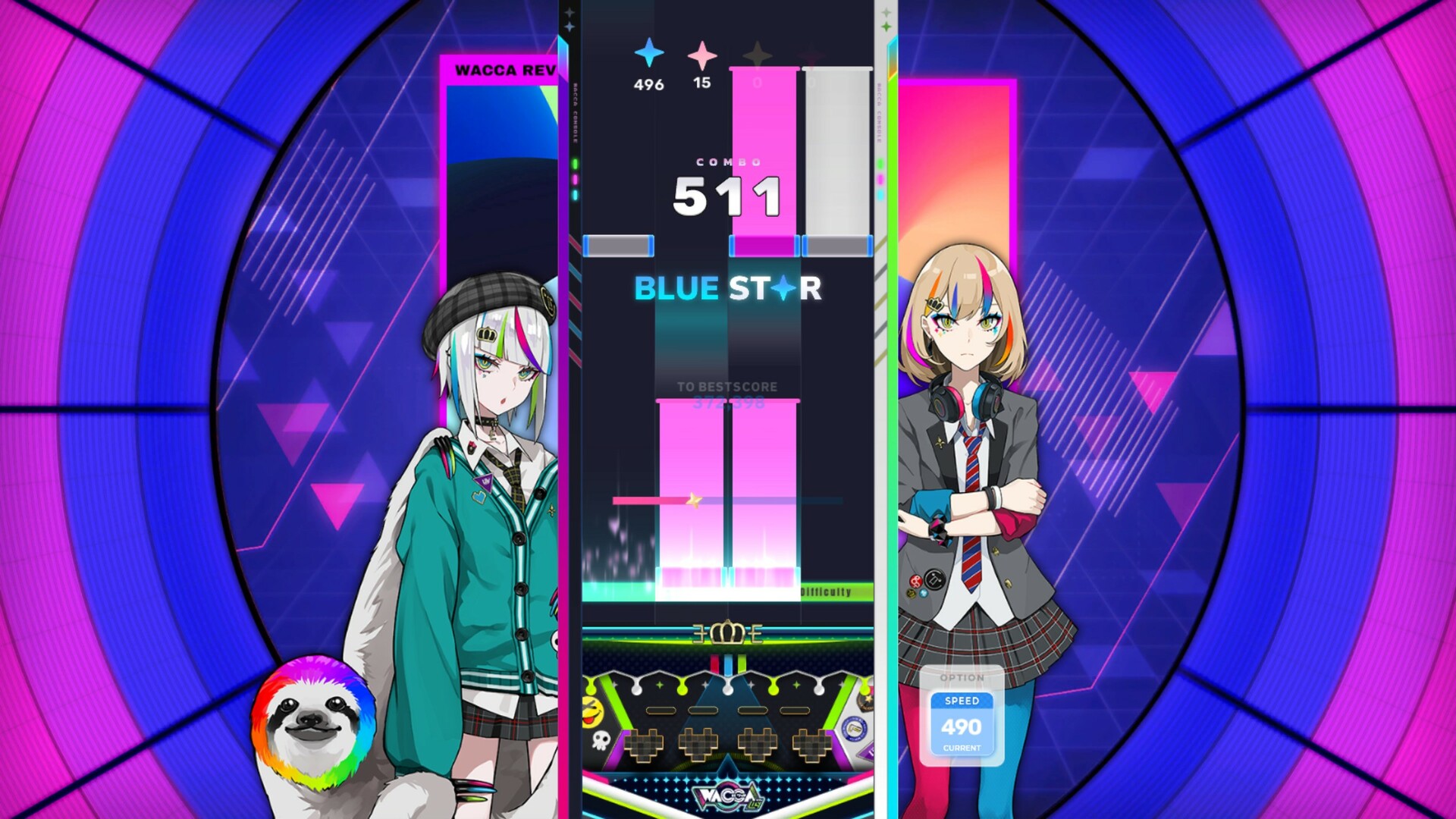 Sixtar Gate: STARTRAIL - WACCA Collaboration Pack screenshot screenshot 6