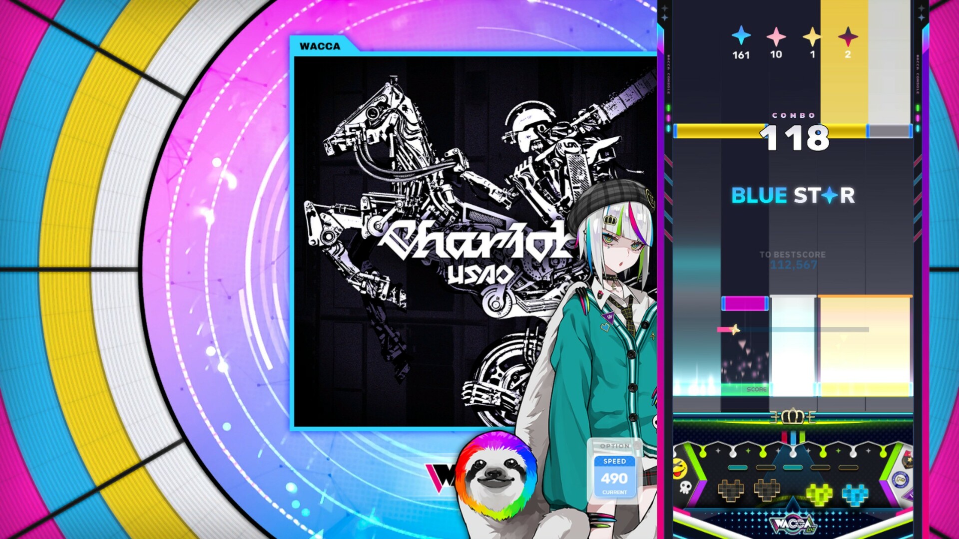 Sixtar Gate: STARTRAIL - WACCA Collaboration Pack screenshot screenshot 3