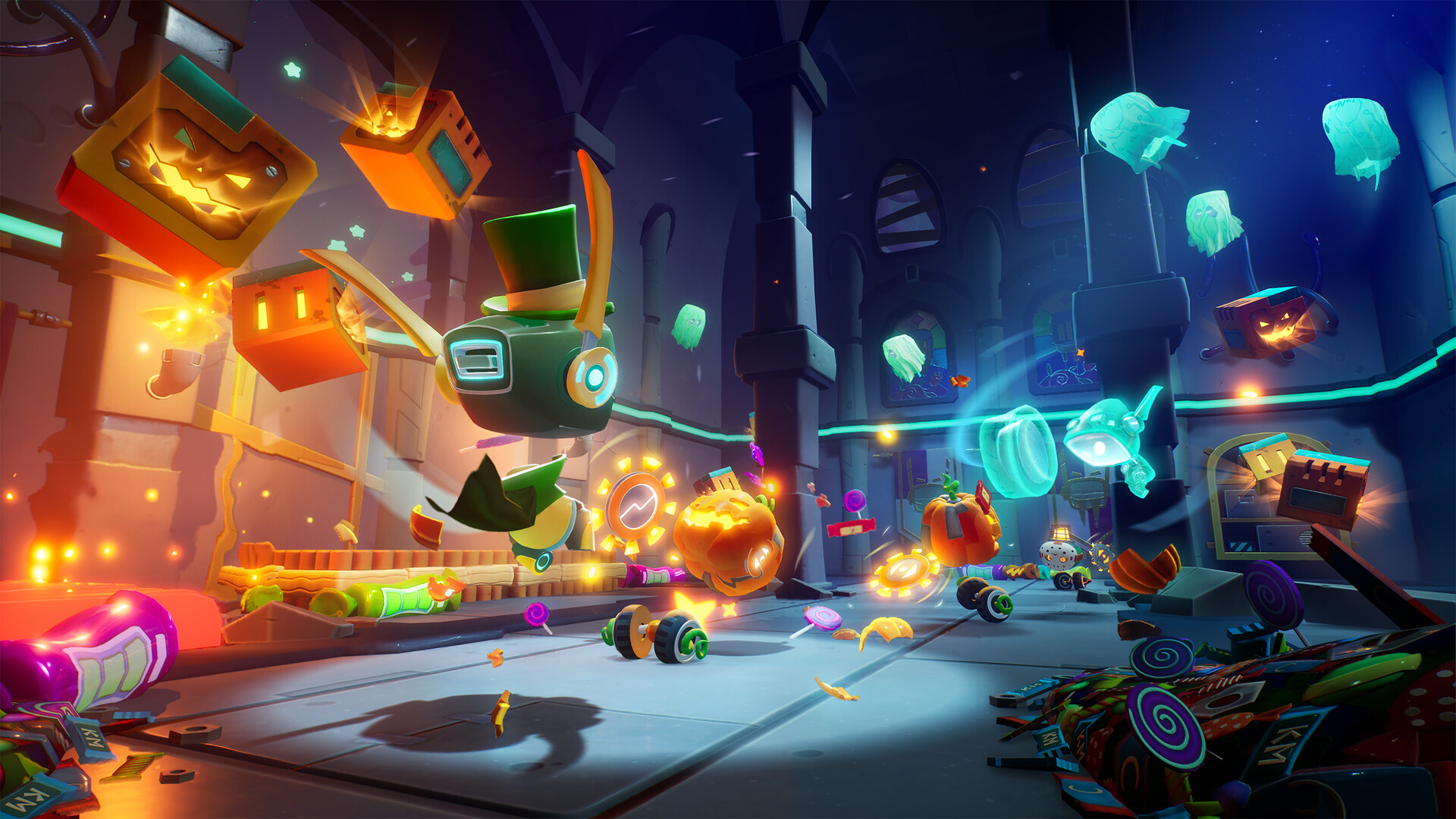 Boti: Byteland Overclocked - Click or Treat DLC screenshot screenshot 4