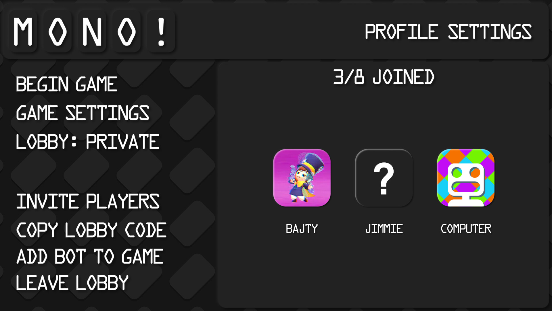 Mono! on Steam