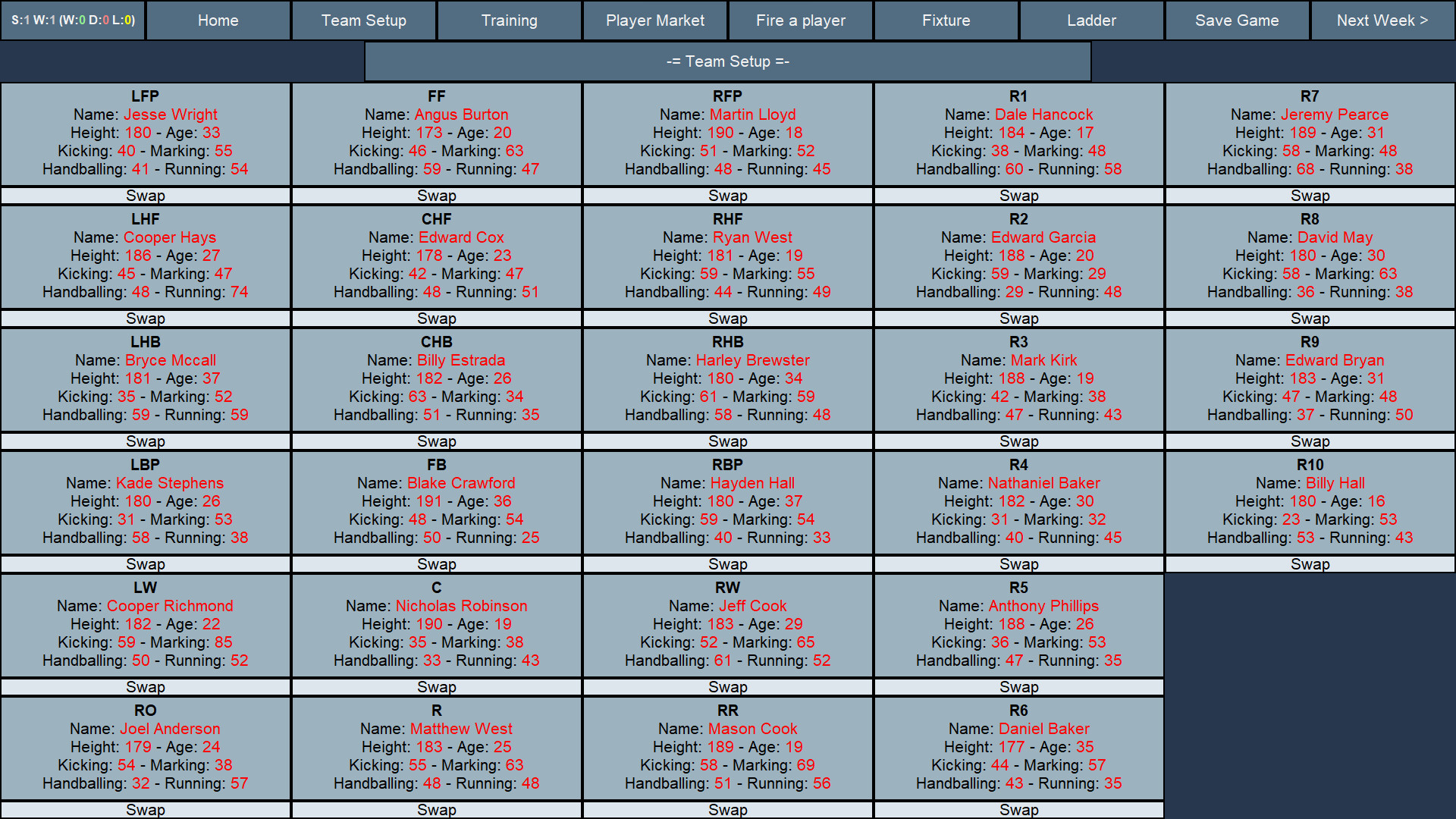 Aussie Rules Coach #7