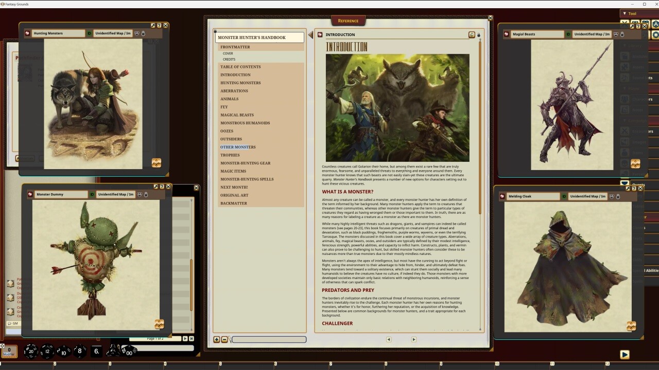 Fantasy Grounds - Pathfinder RPG - Pathfinder Companion: Monster Hunter's Handbook #2