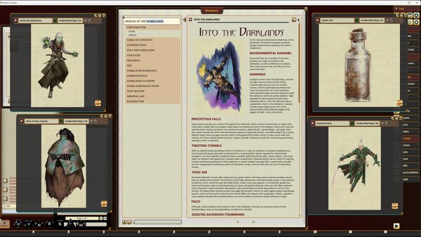 Fantasy Grounds - Pathfinder RPG - Pathfinder Companion: Heroes of the Darklands for steam