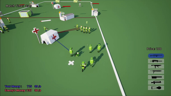 Frontline Battles game for Linux 1