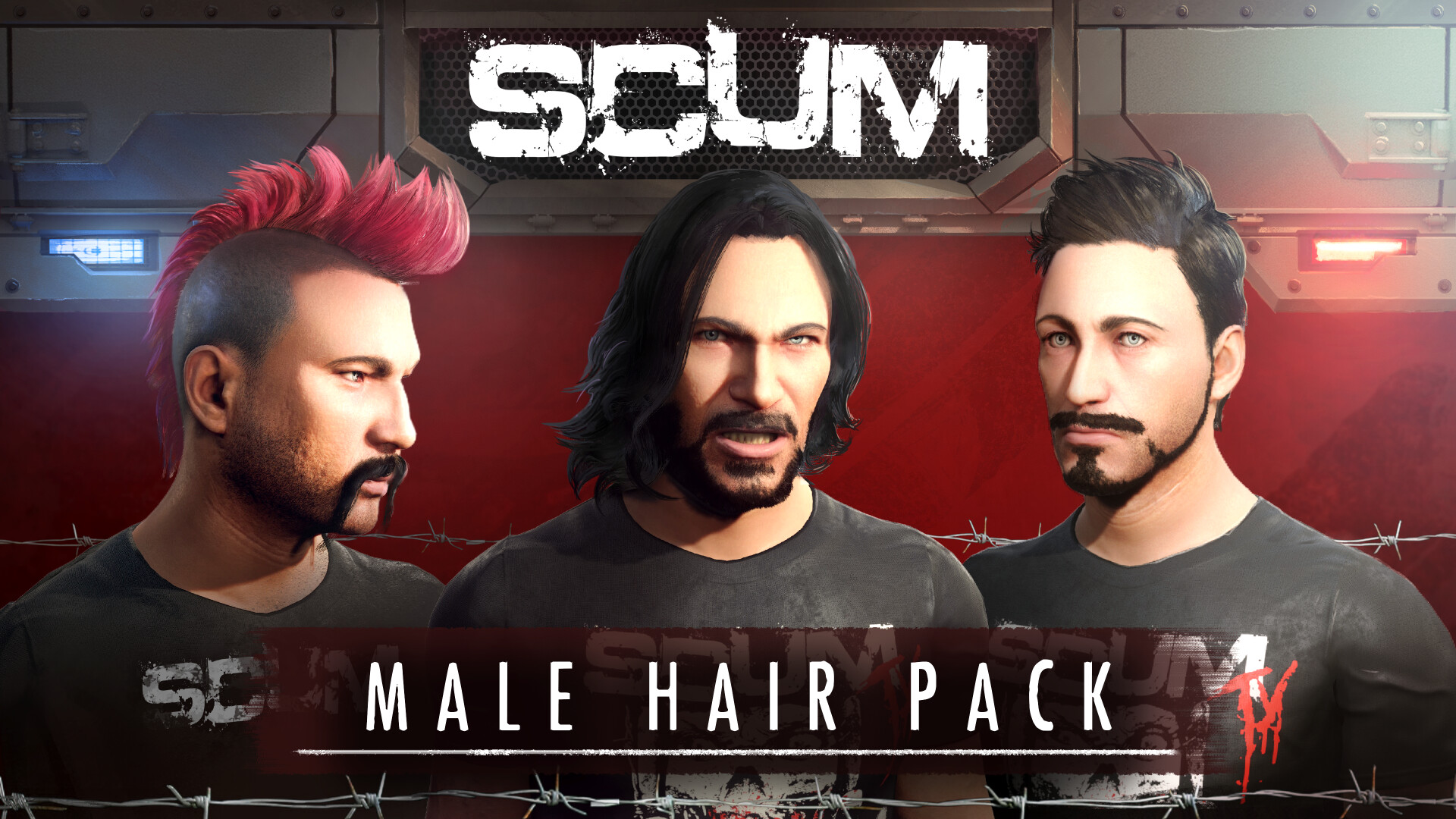 SCUM Male Hair pack в Steam