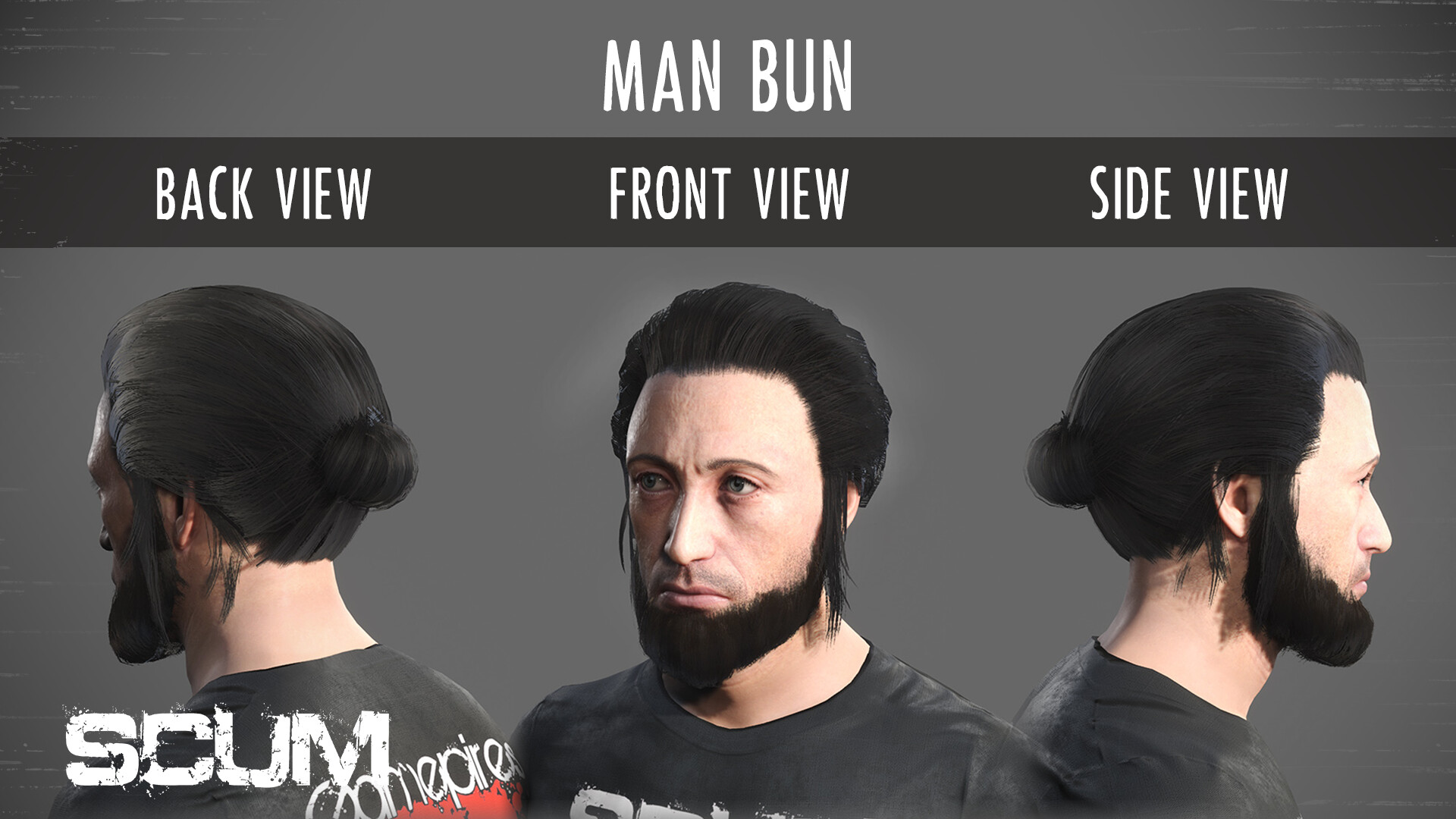 SCUM Male Hair pack #5