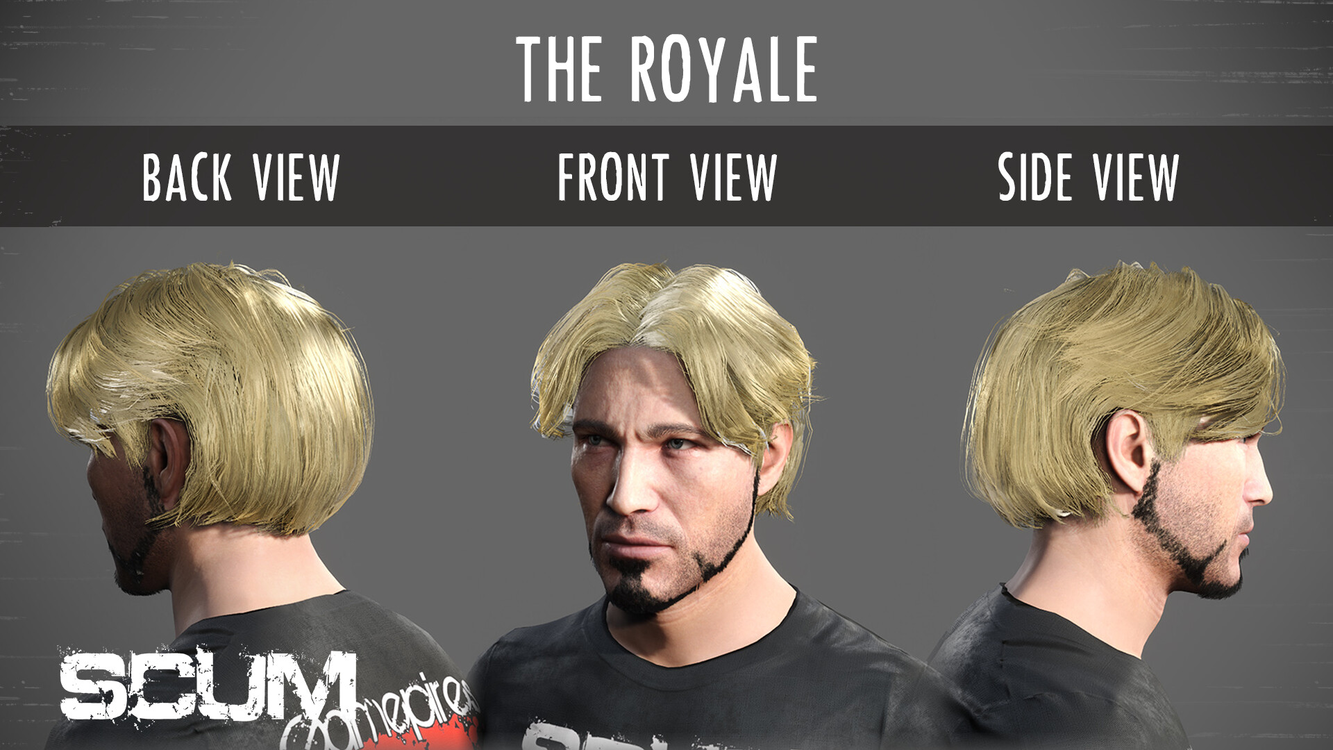 SCUM Male Hair pack #14