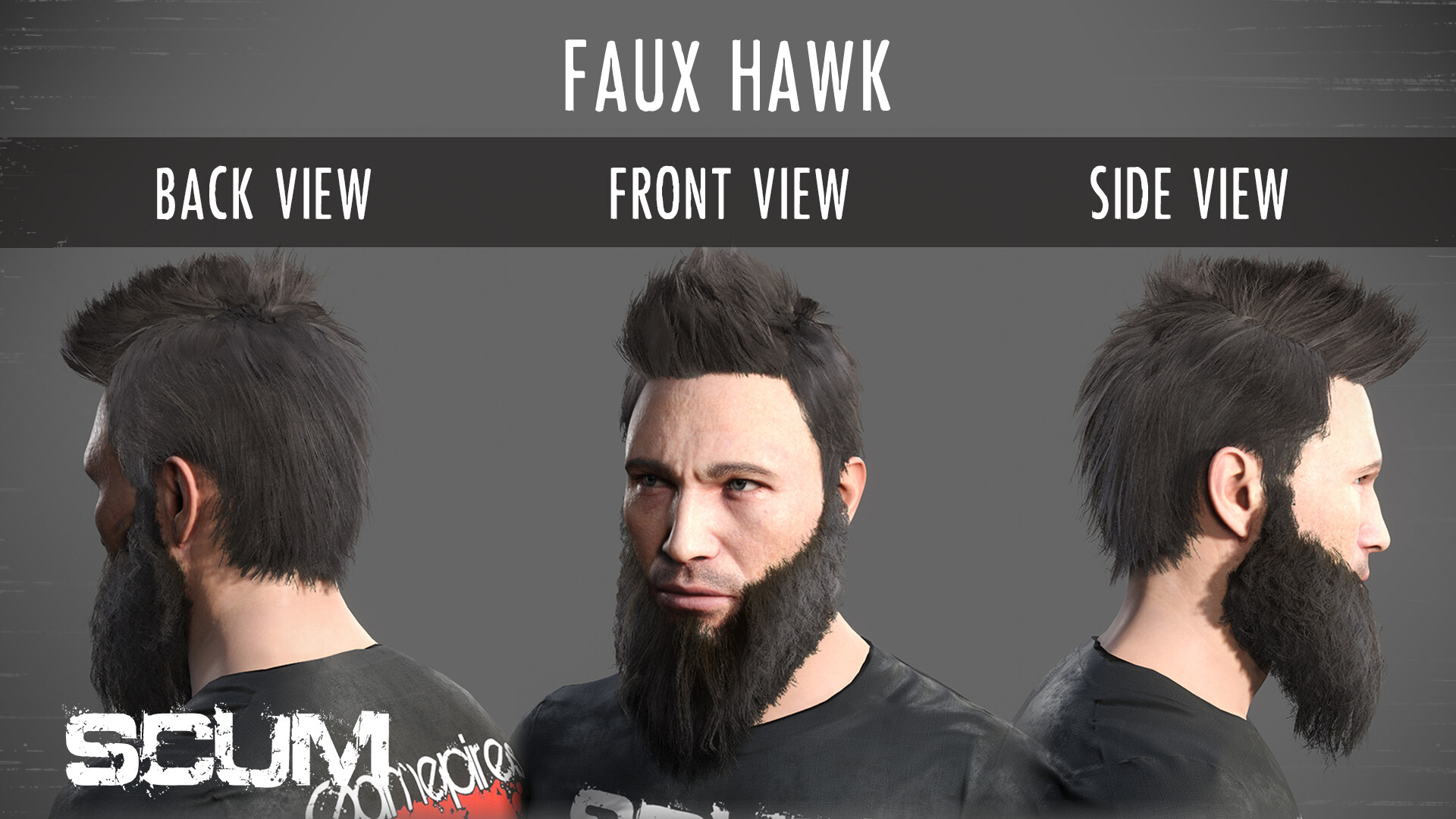 SCUM Male Hair pack #10