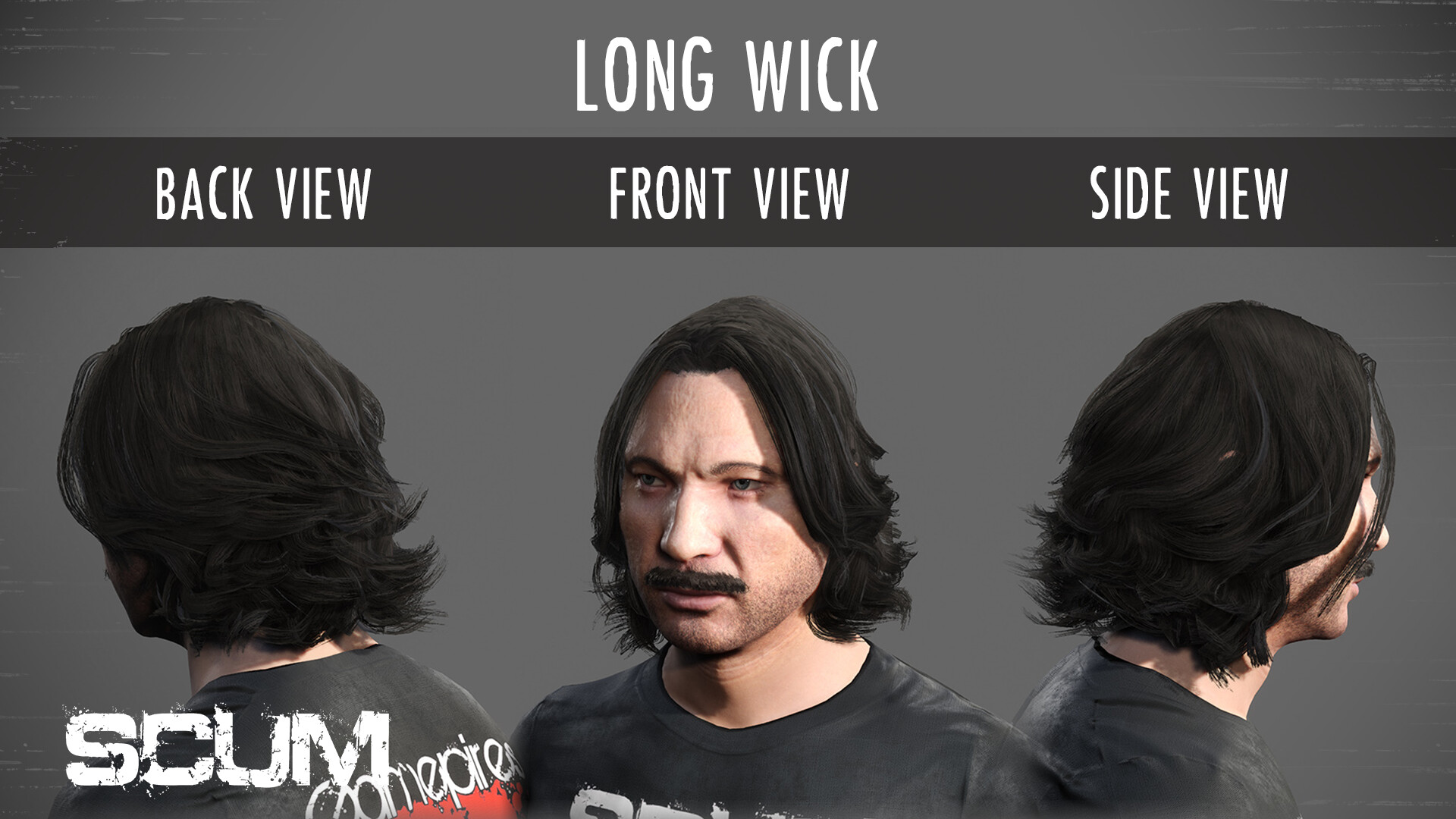 SCUM Male Hair pack #6