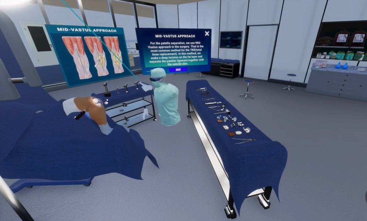 手术模拟（VR TKA Surgery Simulator）
