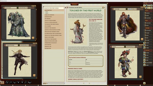 Fantasy Grounds - Pathfinder RPG - Pathfinder Companion: Legacy of the First World for steam