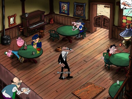Скриншот из Mortadelo y Filemón: Dos vaqueros chapuceros