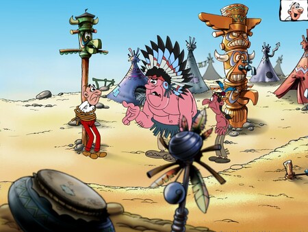 Скриншот из Mortadelo y Filemón: Dos vaqueros chapuceros