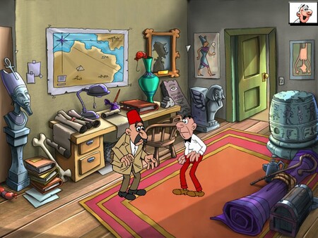 Скриншот из Mortadelo y Filemón: El escarabajo de Cleopatra