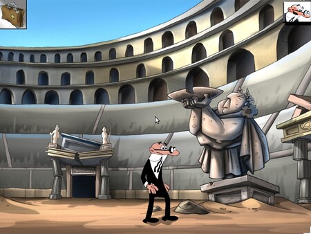 Скриншот из Mortadelo y Filemón: Mamelucos a la Romana