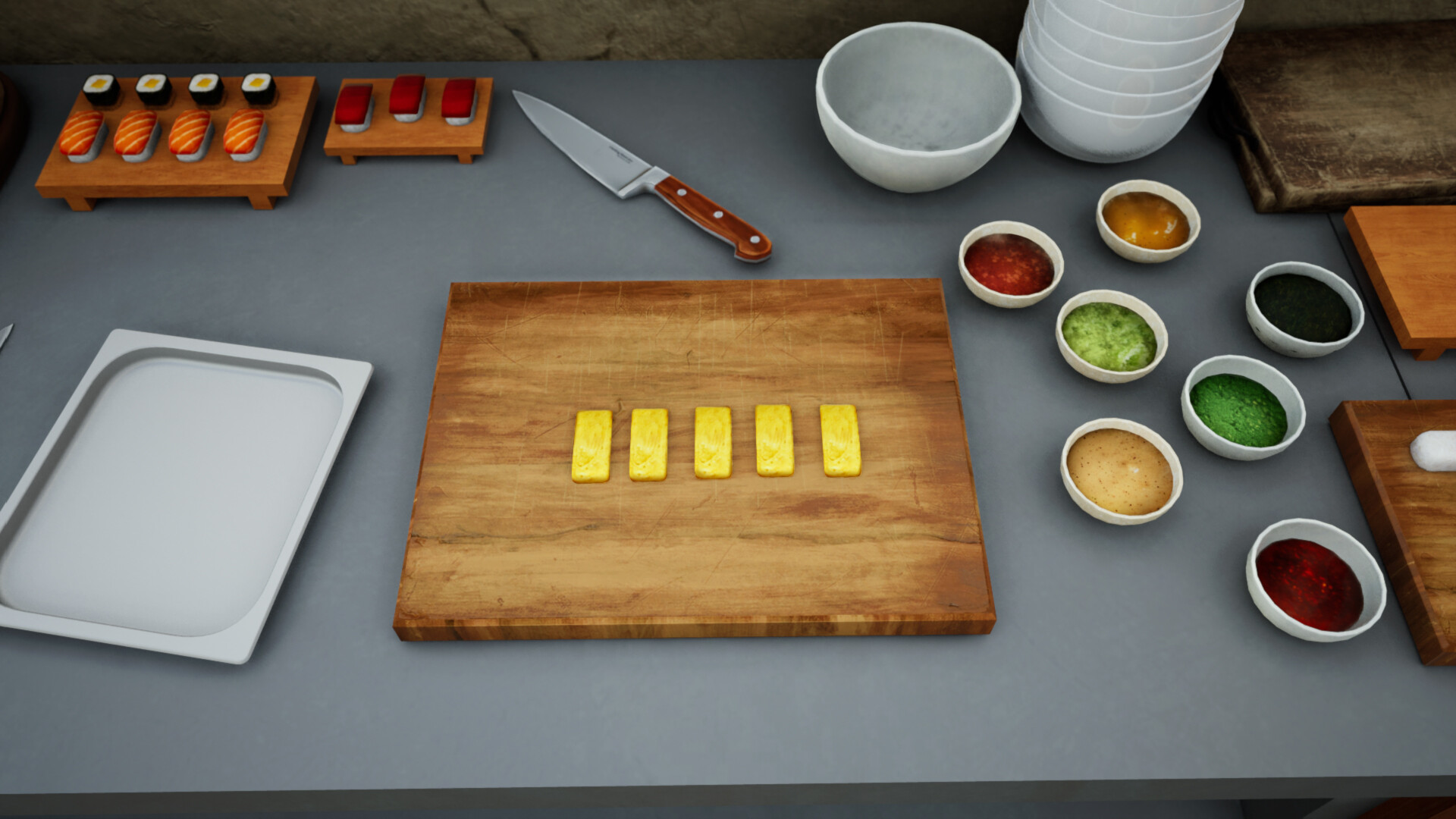 Cooking Simulator on X: 🍣SUSHI✨ A brand new DLC to our game  #cookingsimulator is #comingsoon! Embark on the #Japanese culinary  adventure full of fresh ingredients in a beautiful sushi bar. Follow our