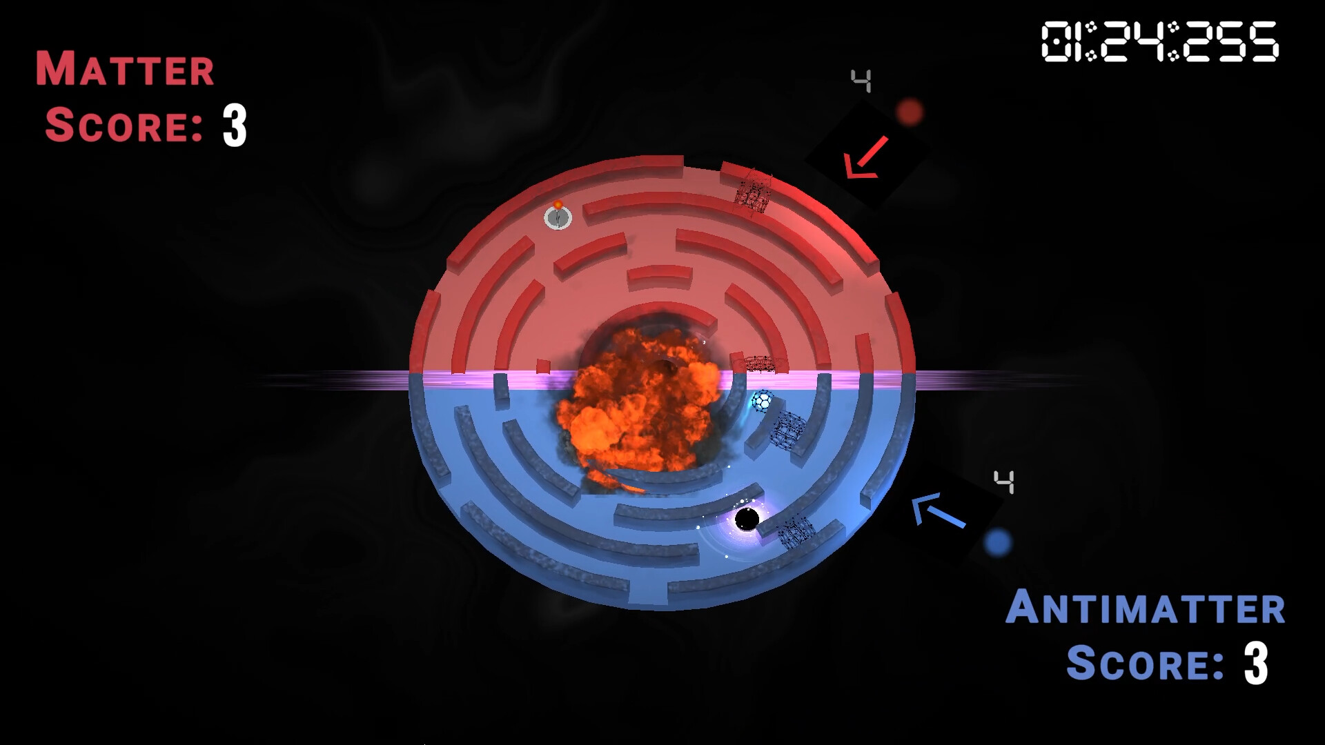 Split Polarity: The Science Puzzle Arcade Game! screenshot 1