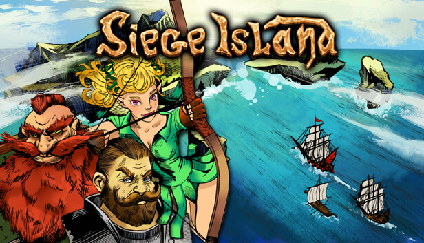 Capsule image of "Siege Island" which used RoboStreamer for Steam Broadcasting