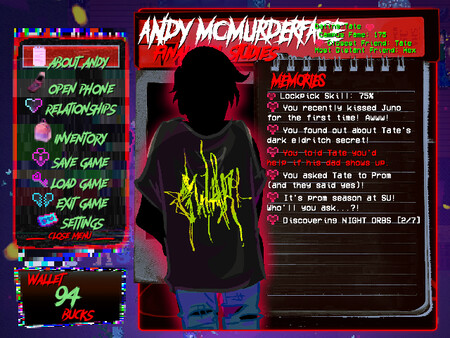 Slasher U: An 18+ Horror Movie Dating Sim, Act 1 game for windows Pc 1