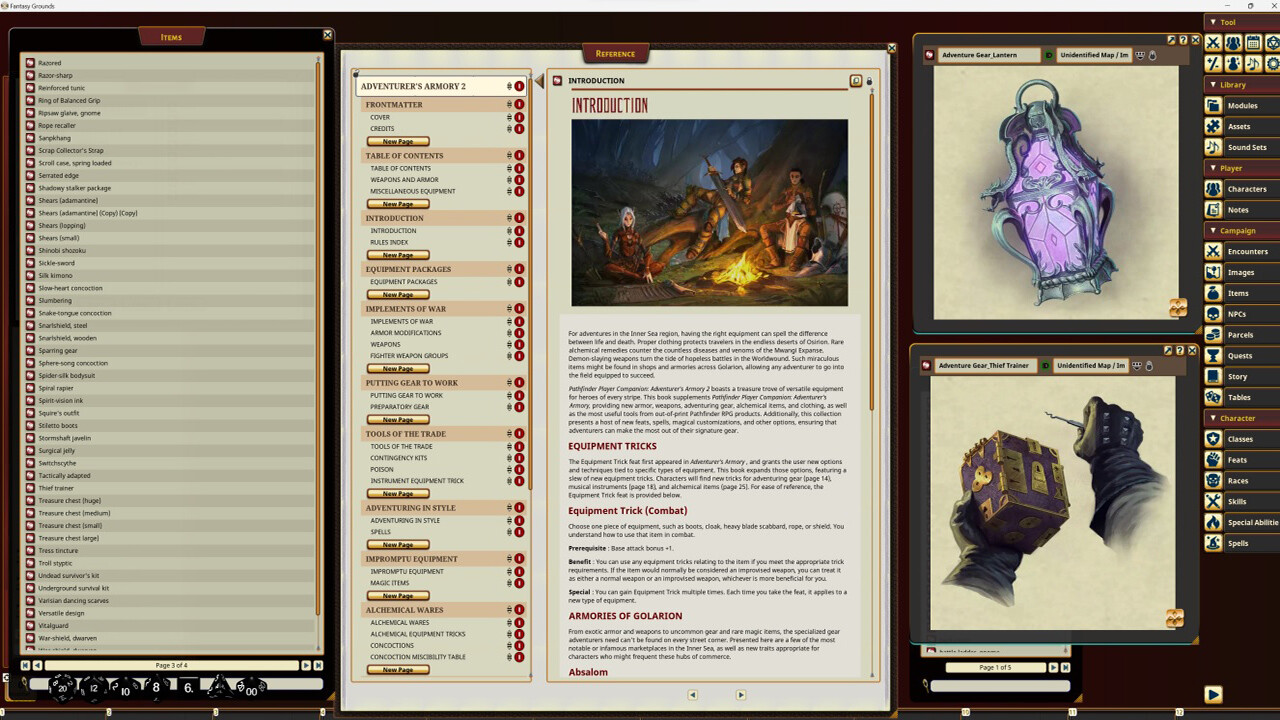 Fantasy Grounds - Pathfinder RPG - Pathfinder Companion: Adventurer's Armory 2 #4