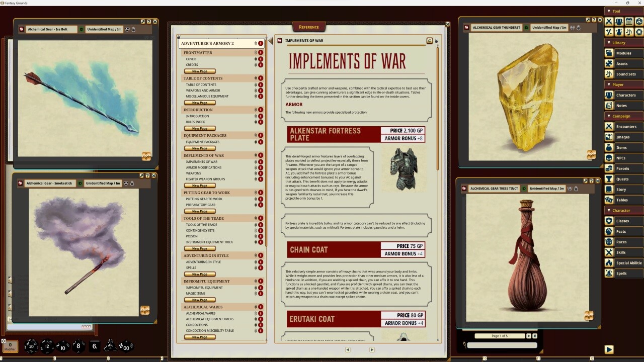 Fantasy Grounds - Pathfinder RPG - Pathfinder Companion: Adventurer's Armory 2 #3