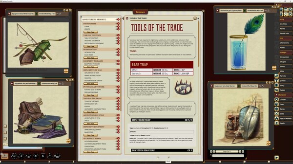 Fantasy Grounds - Pathfinder RPG - Pathfinder Companion: Adventurer's Armory 2
