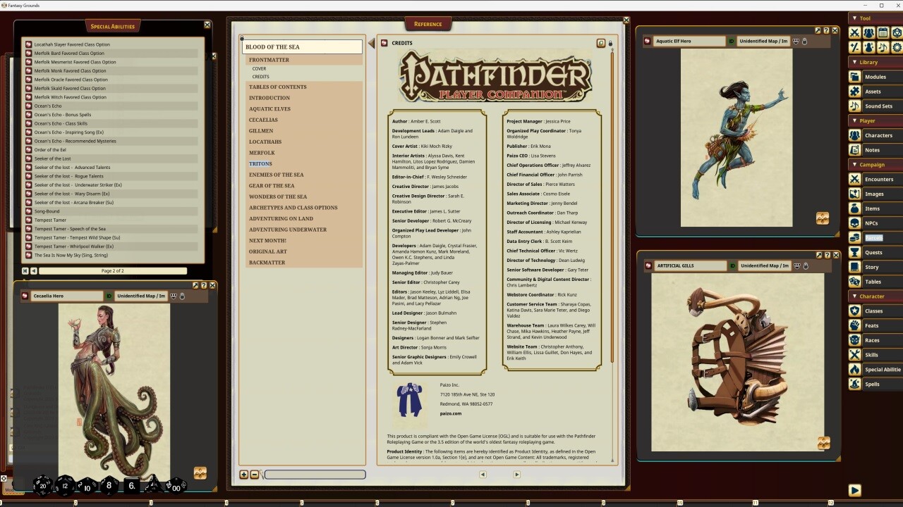 Fantasy Grounds - Pathfinder RPG - Pathfinder Companion: Blood of the Sea #2