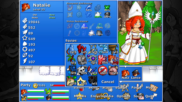 скриншот Epic Battle Fantasy 4 3