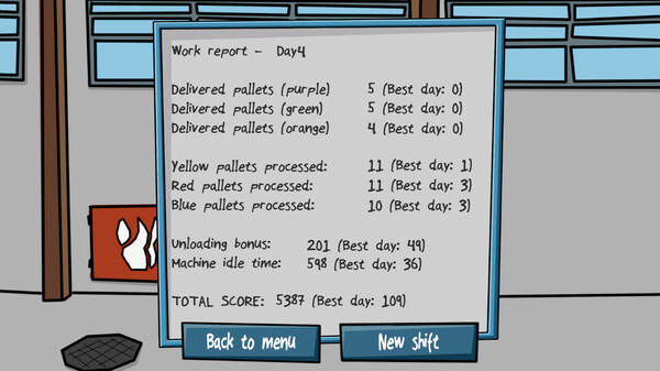 Pallet Panic game for Linux 1