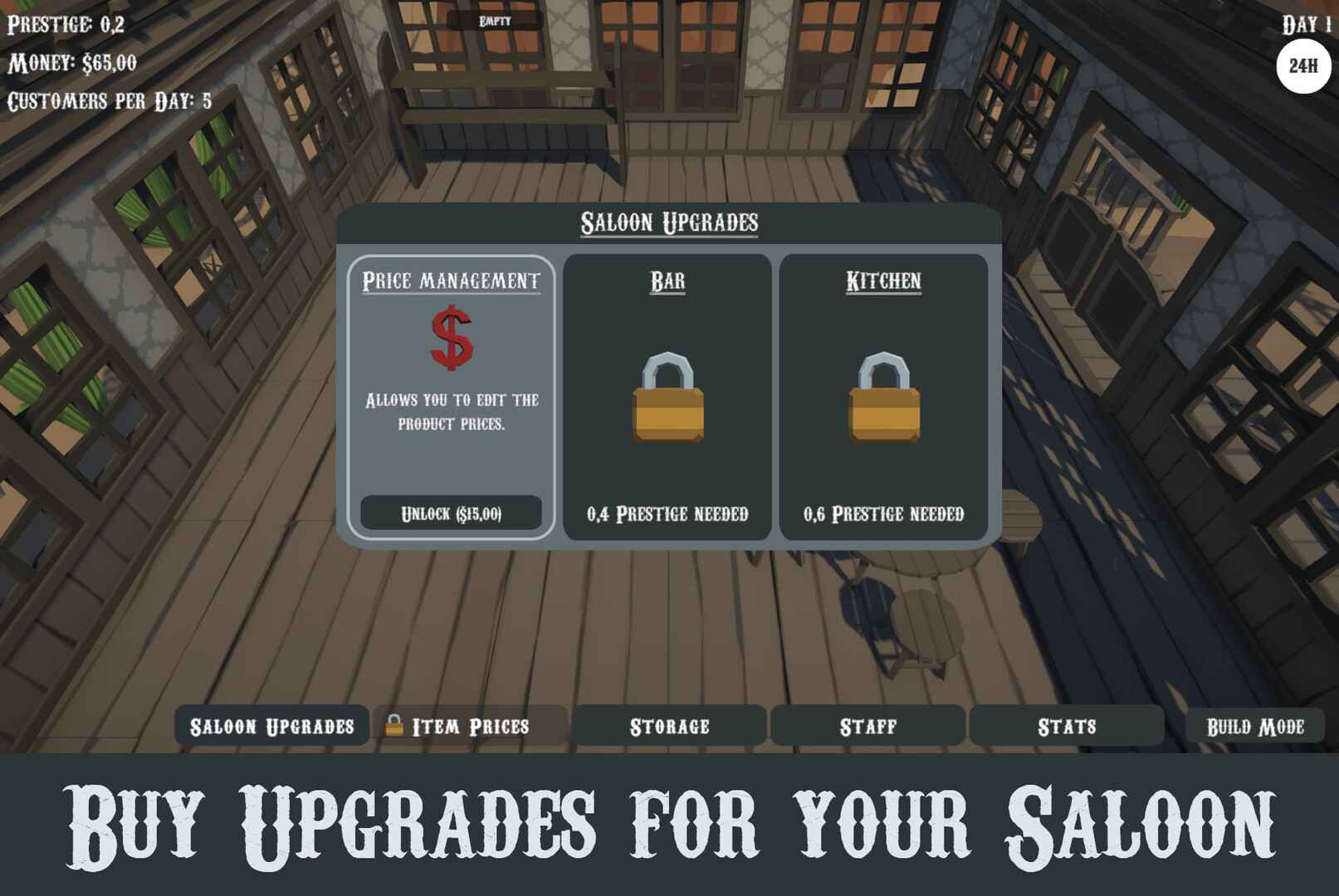 Wild West Saloon Demo #2