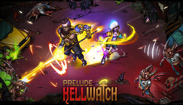 Imagen de la cápsula de "Hellwatch: Prelude" que utilizó RoboStreamer para las transmisiones en Steam