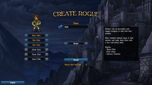 скриншот Rogue's Tale 0