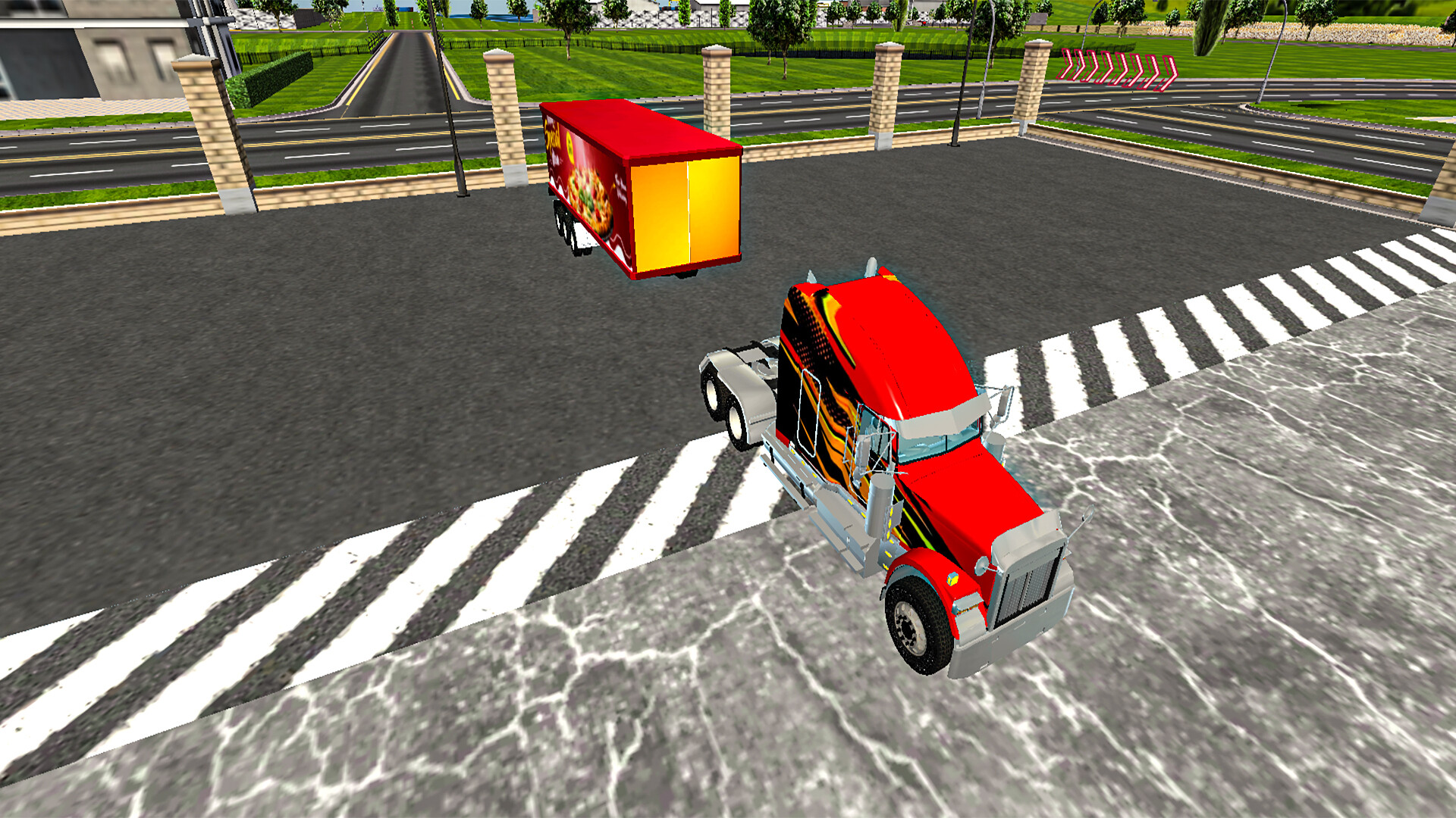 IN TRUCK DRIVING screenshot 1
