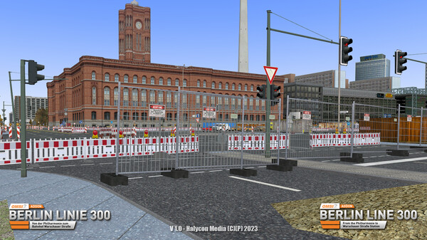Скриншот из OMSI 2 Add-on Berlin Linie 300