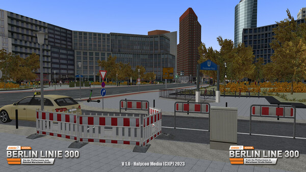 Скриншот из OMSI 2 Add-on Berlin Linie 300